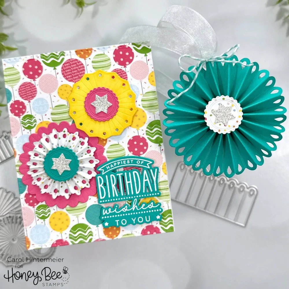 3D Rosette - Honey Cuts