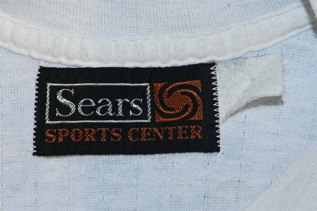 70s Sears Sports Center Thermal Snowflake t-shirt Youth Large