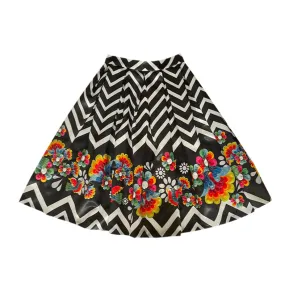 AGUSTINA - PRINTED SATIN TRADITIONAL SKIRT