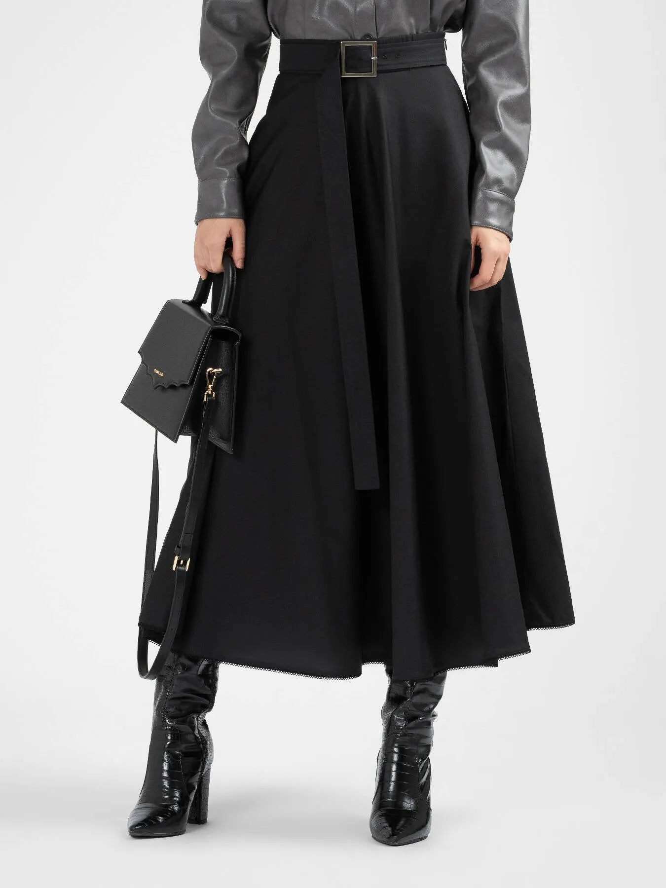 AIMEE Circle Cotton Skirt