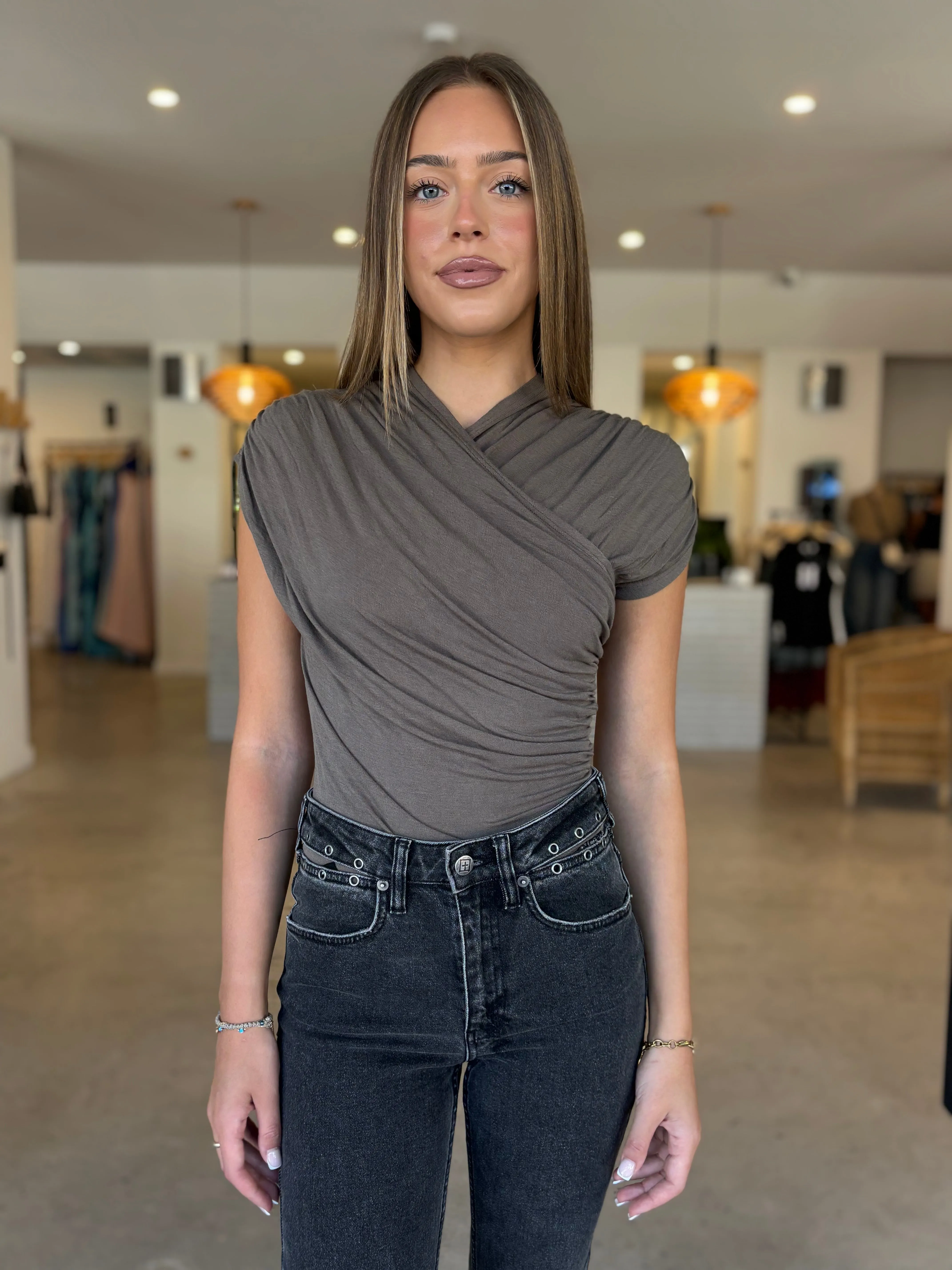 AMRITA SL BODYSUIT MINK