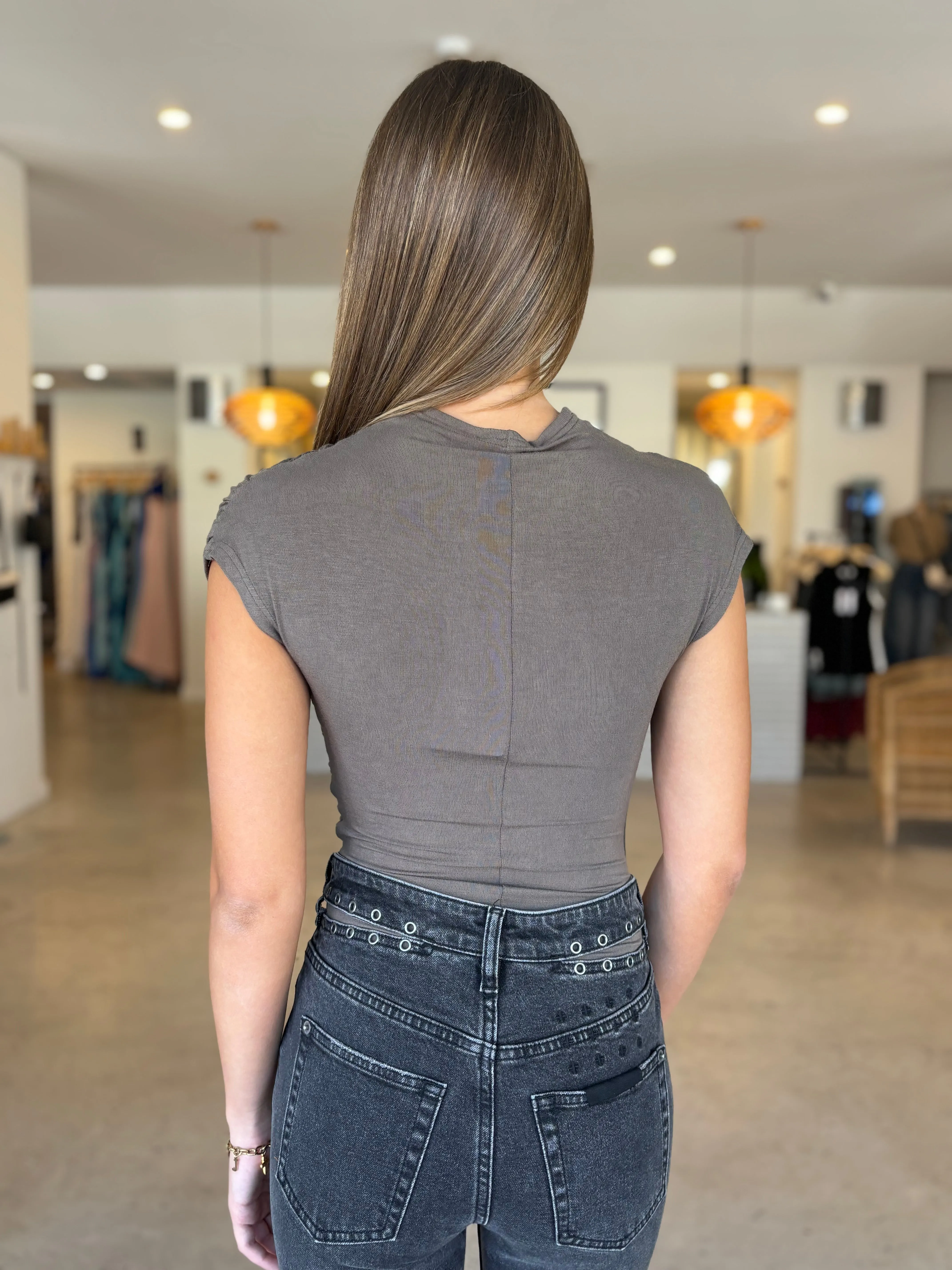 AMRITA SL BODYSUIT MINK