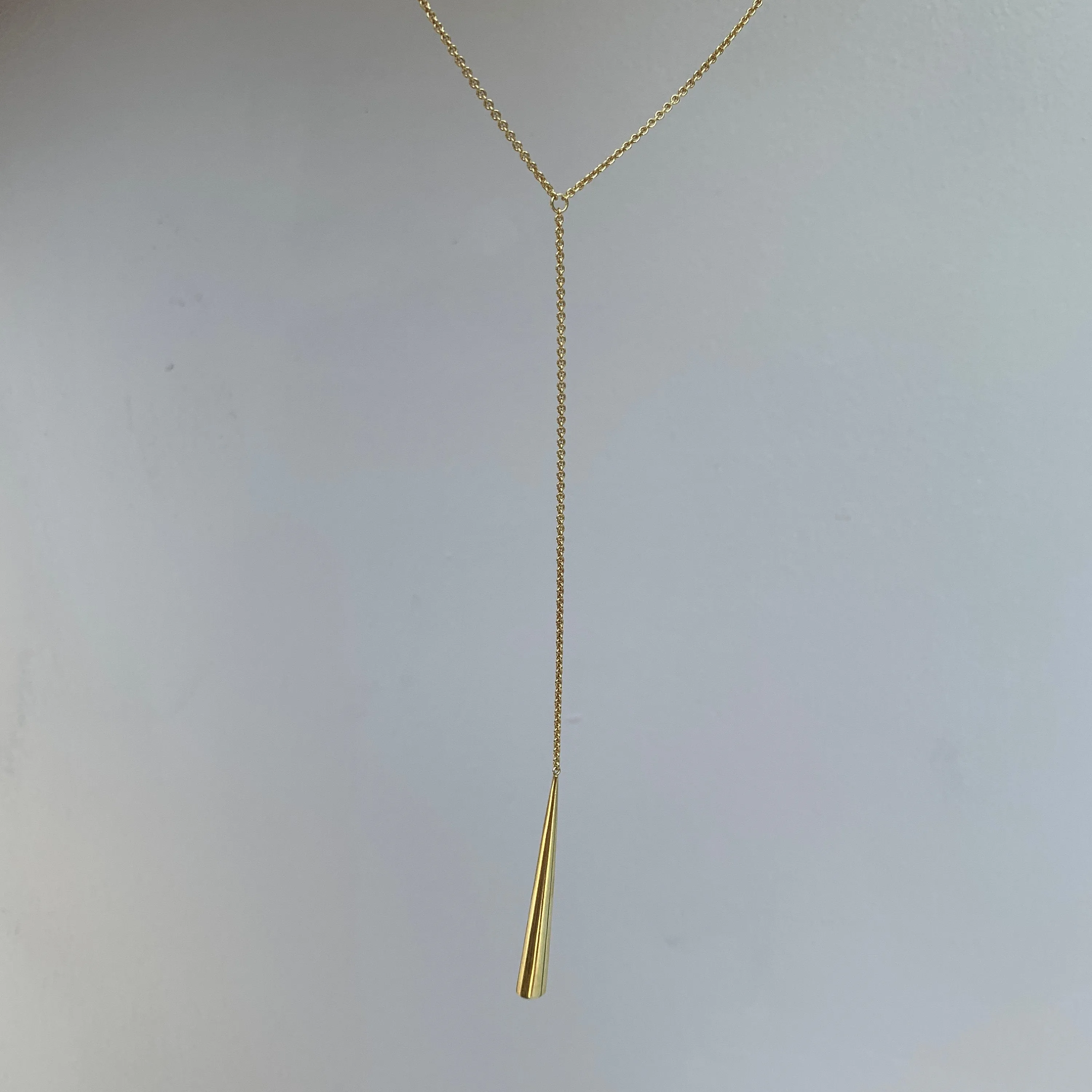 Ava 14K Gold Scooping Necklace