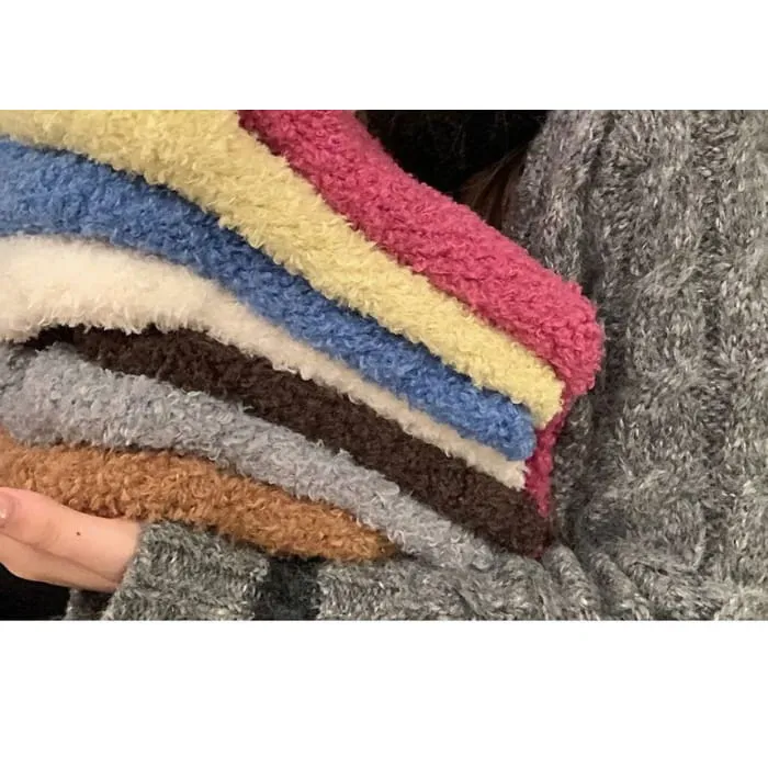 Bear Ear Knit Bonnet Hat