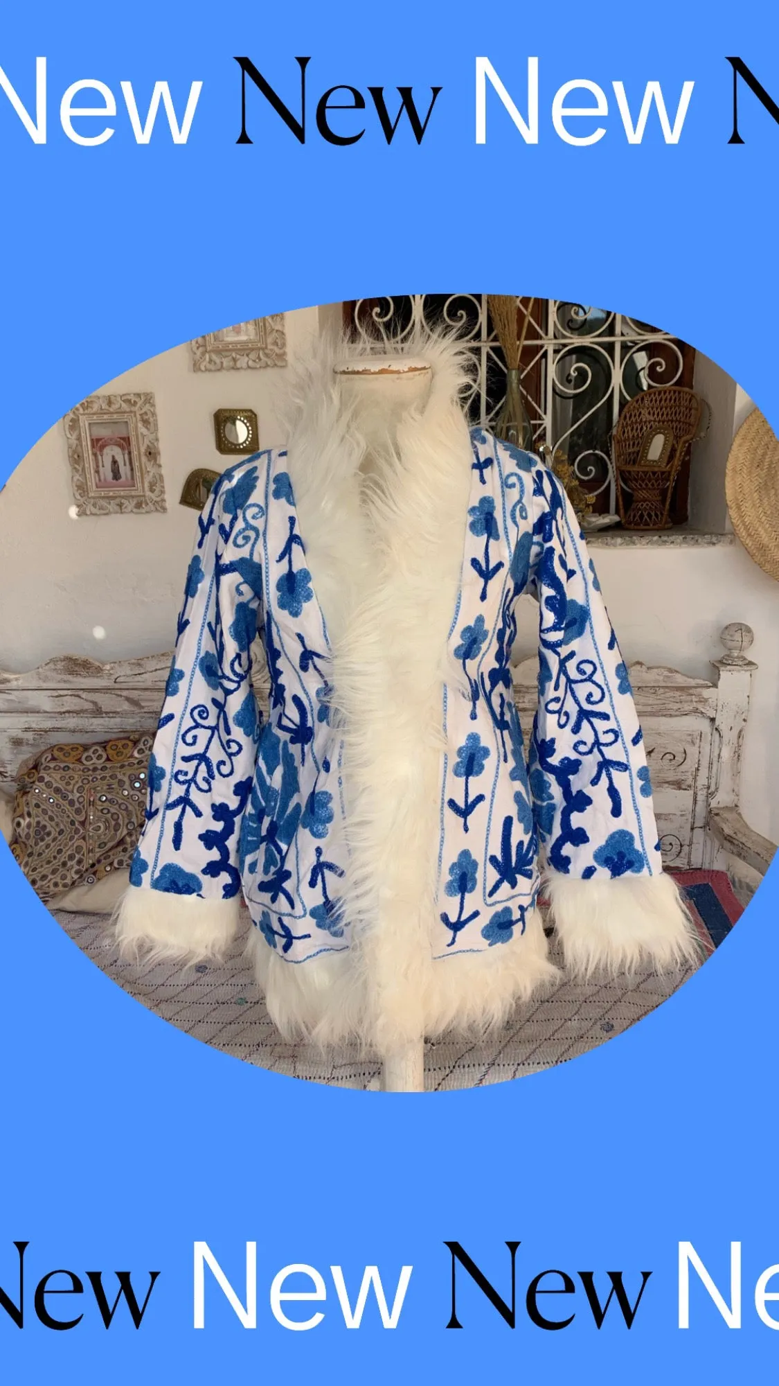 Boho gypsy Ibiza jacket