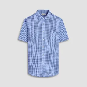 Bugatchi - Miles Short Sleeve Modern Fit Shirt - OOOHCotton Tech - 8 way Stretch - GF9505F40