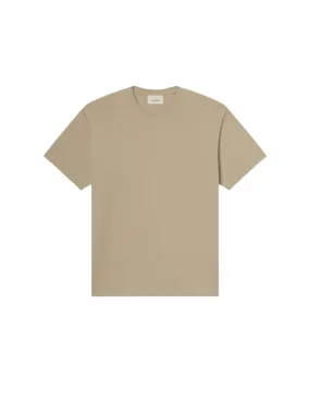 Duo Fold S/S Tee - Light Beige