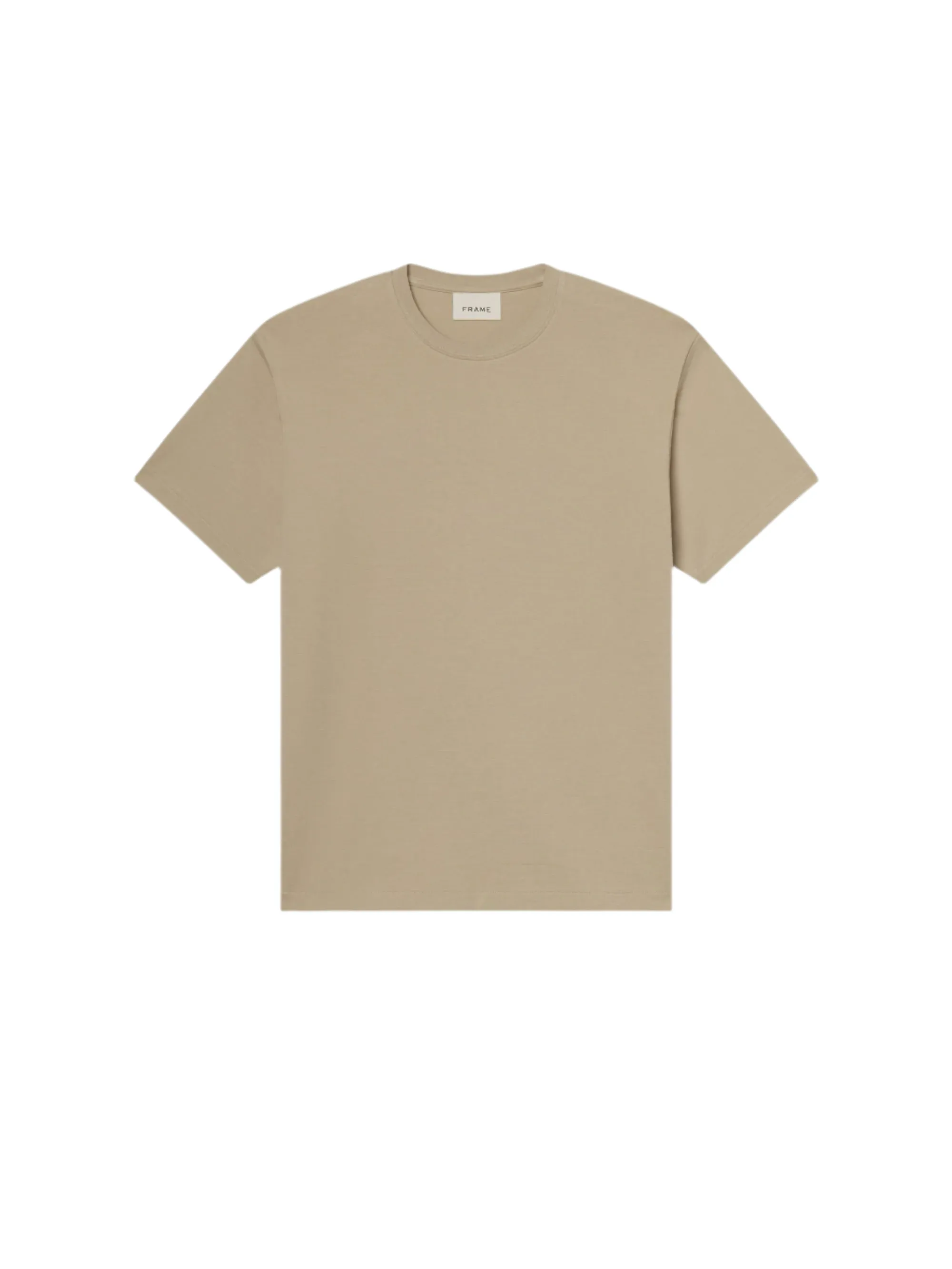 Duo Fold S/S Tee - Light Beige