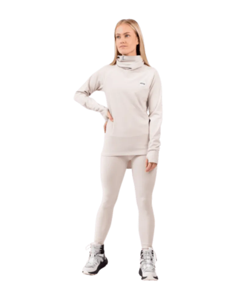 EIVY Women's Icecold Rib Base Layer Top Faded Cloud