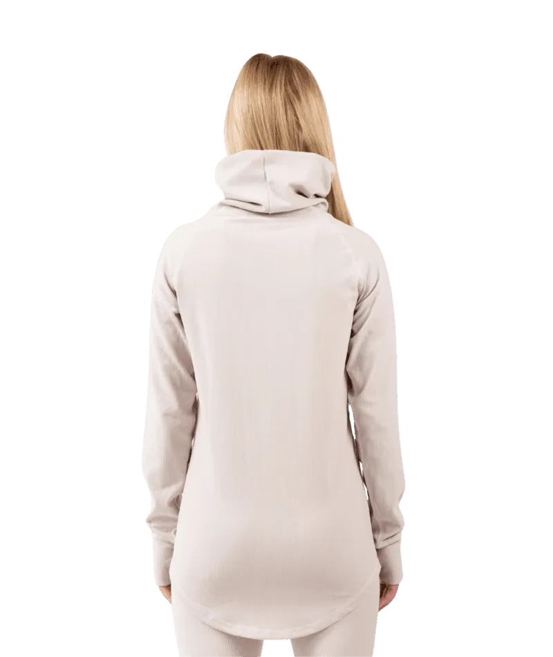 EIVY Women's Icecold Rib Base Layer Top Faded Cloud