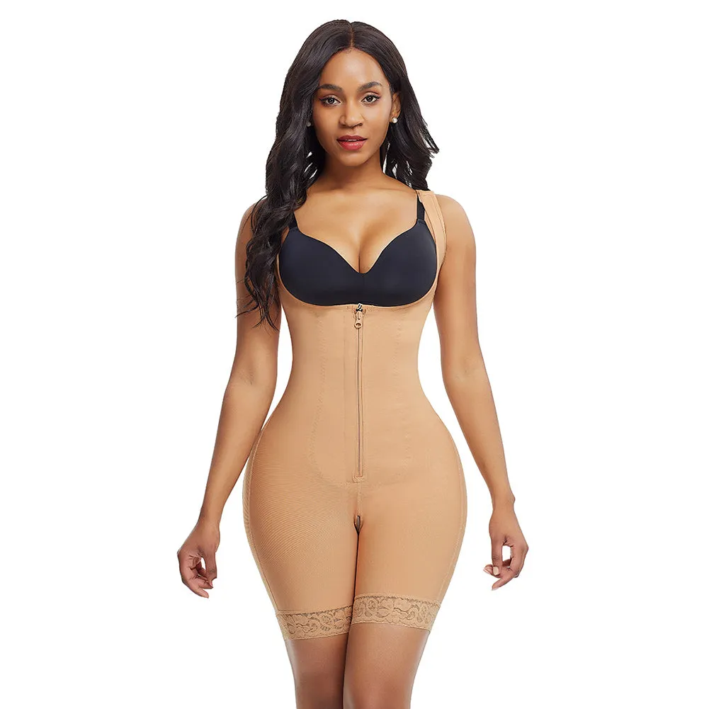 Firm Tummy Control Butt Lifting Open Bust Bodysuit