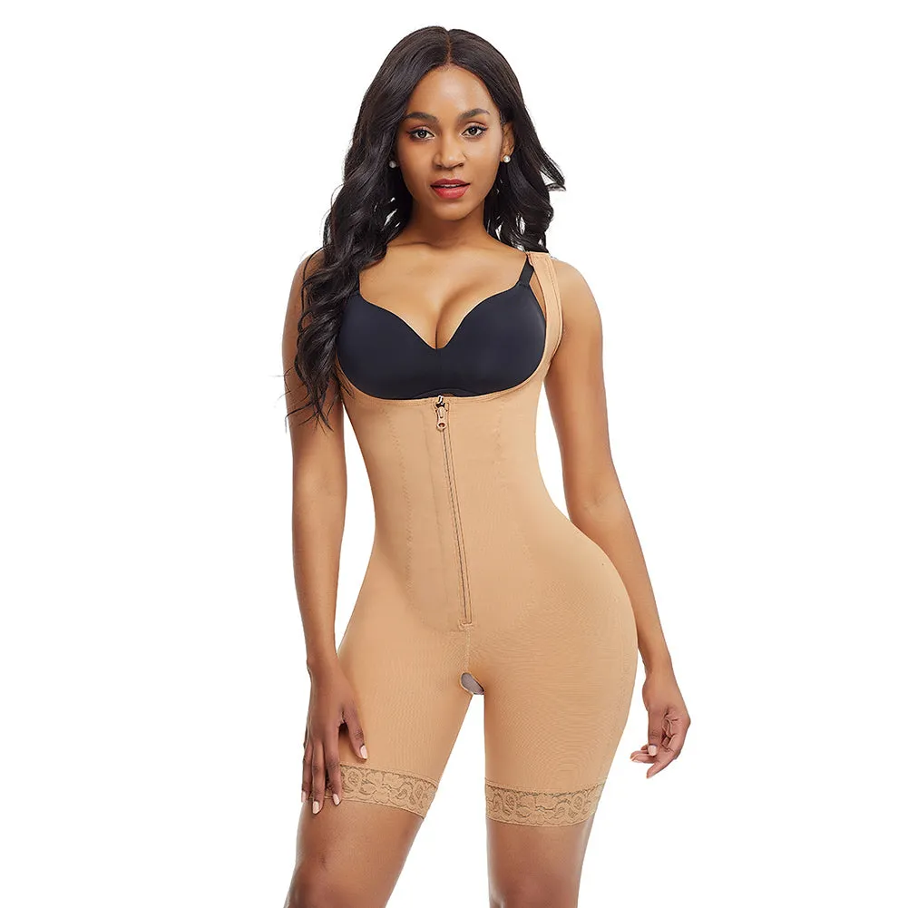 Firm Tummy Control Butt Lifting Open Bust Bodysuit