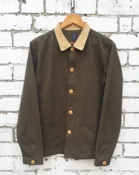 French Cotton Twill Chore Jacket Corduroy