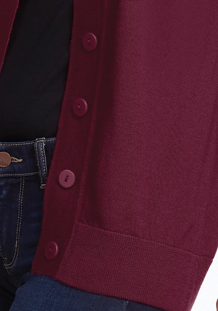 Gia Sweater • Final Sale Deals! - Cabernet Crush
