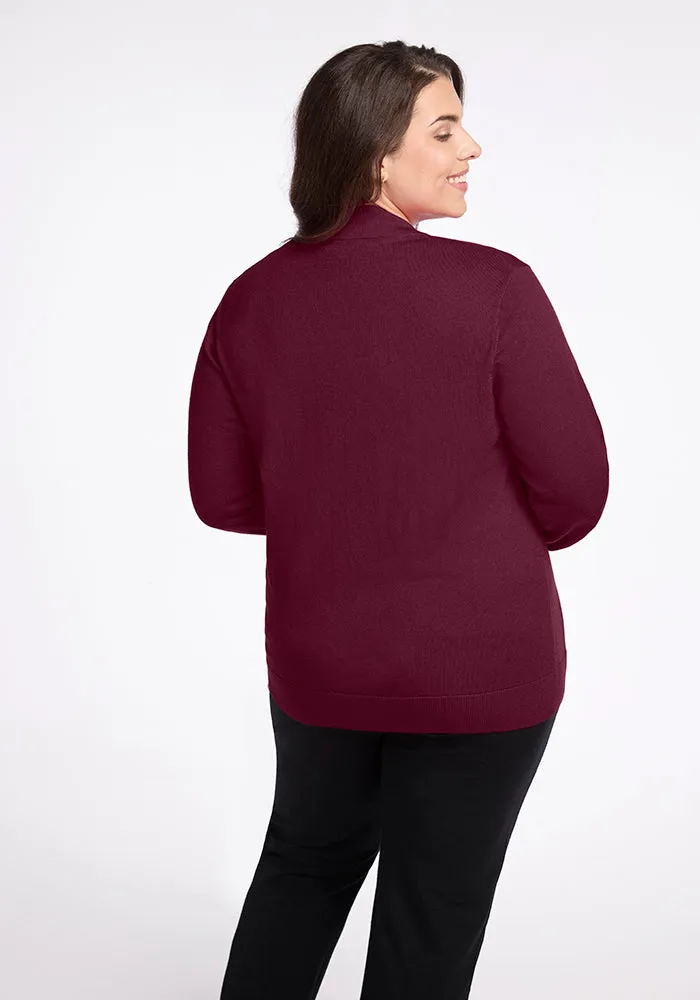 Gia Sweater • Final Sale Deals! - Cabernet Crush