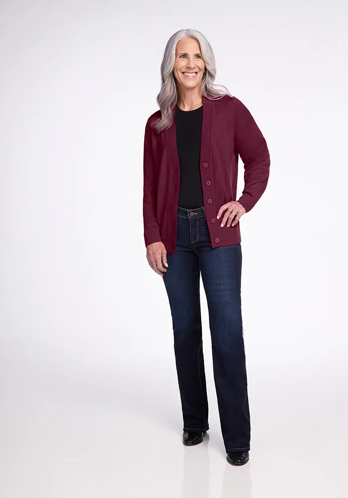 Gia Sweater • Final Sale Deals! - Cabernet Crush