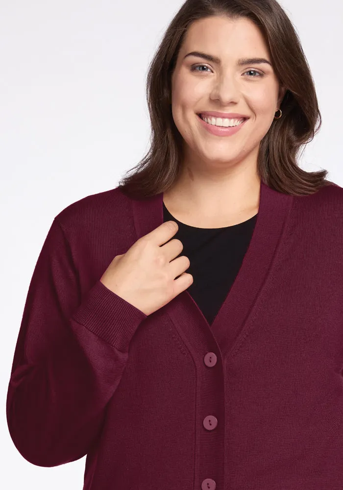 Gia Sweater • Final Sale Deals! - Cabernet Crush