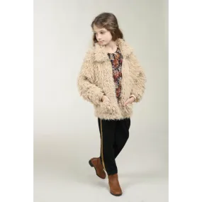 Girl's Faux Fur Jacket