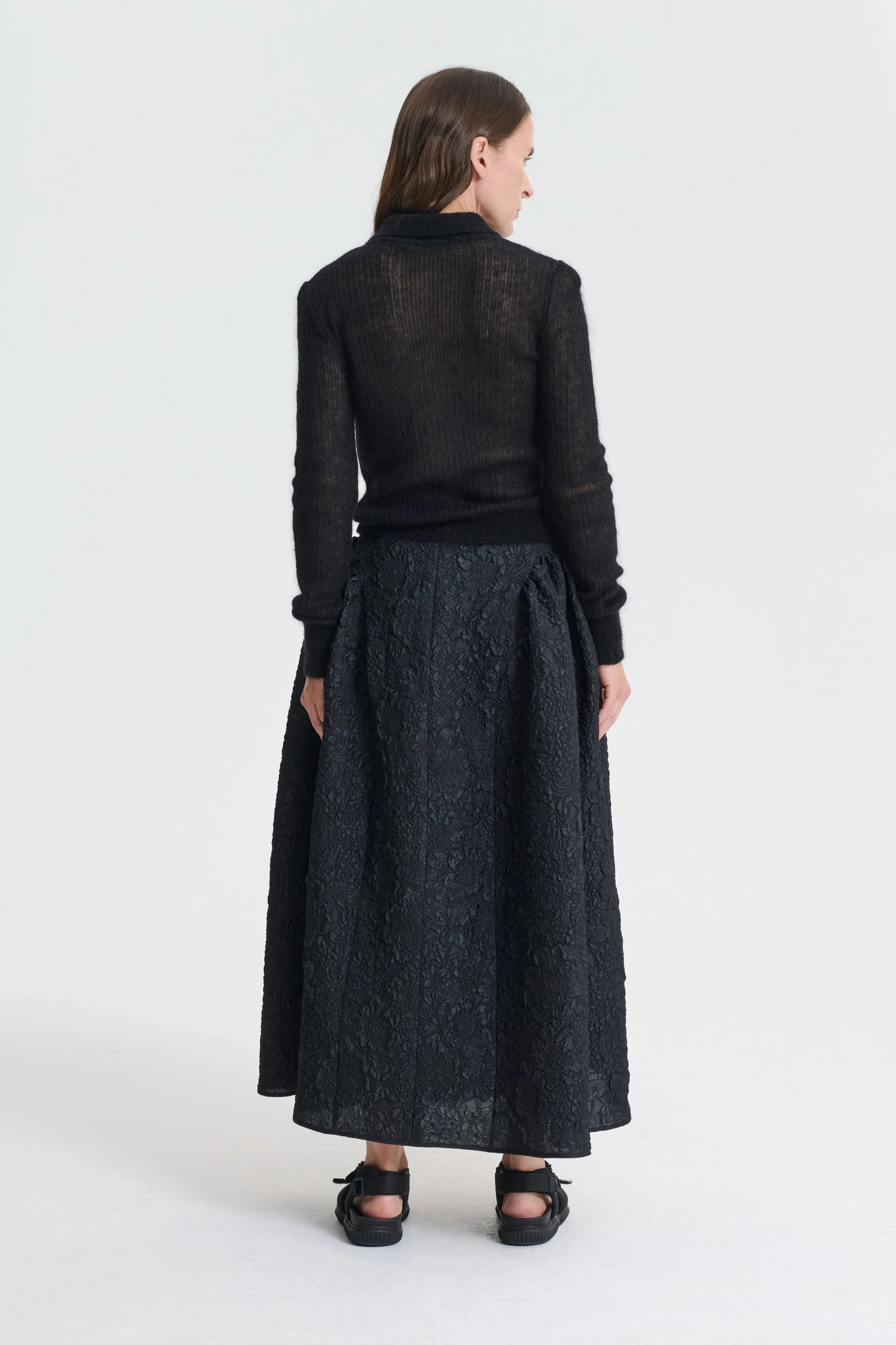 JAKI | CARDIGAN | MOHAIR BLACK