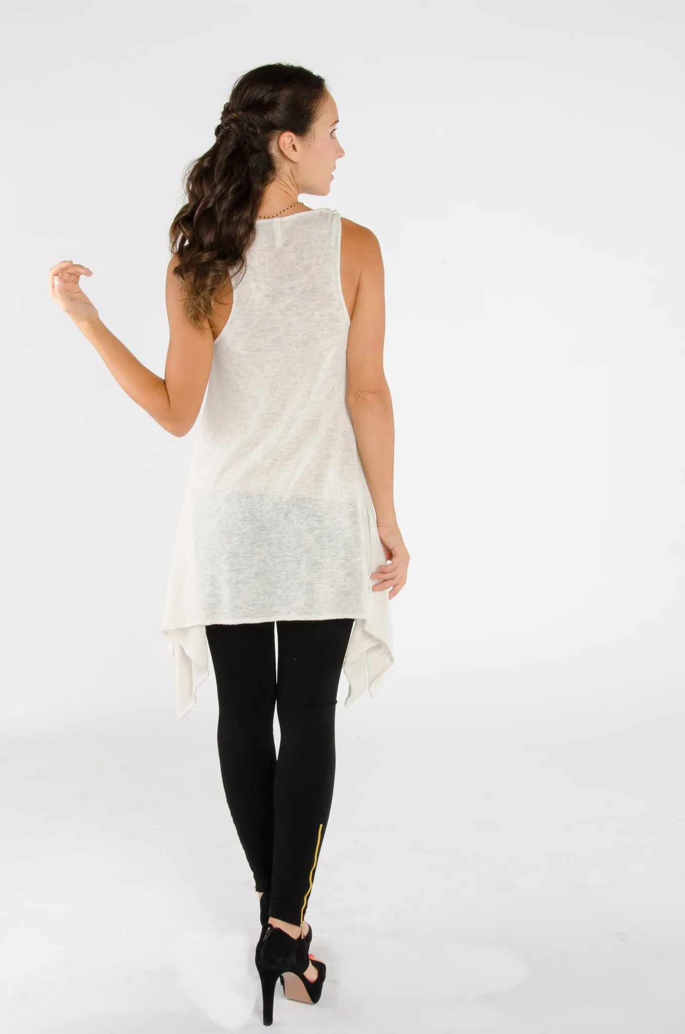 Jersey Cotton Tunic Tank
