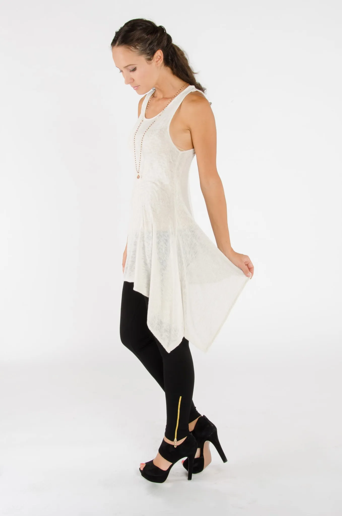 Jersey Cotton Tunic Tank