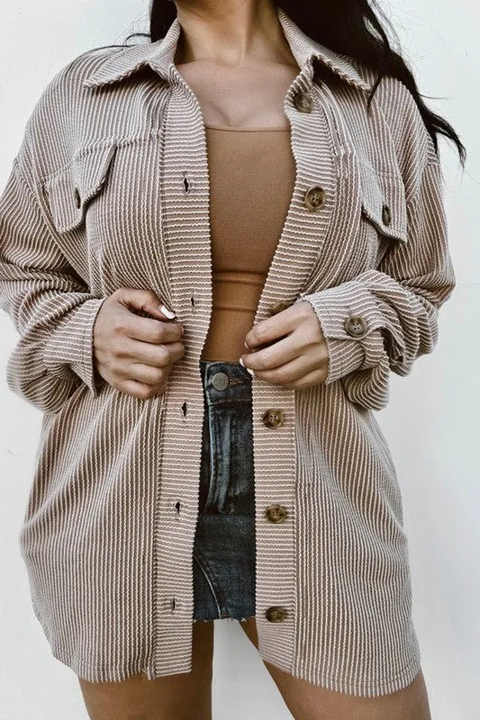 Joyce Ribbed Jacket