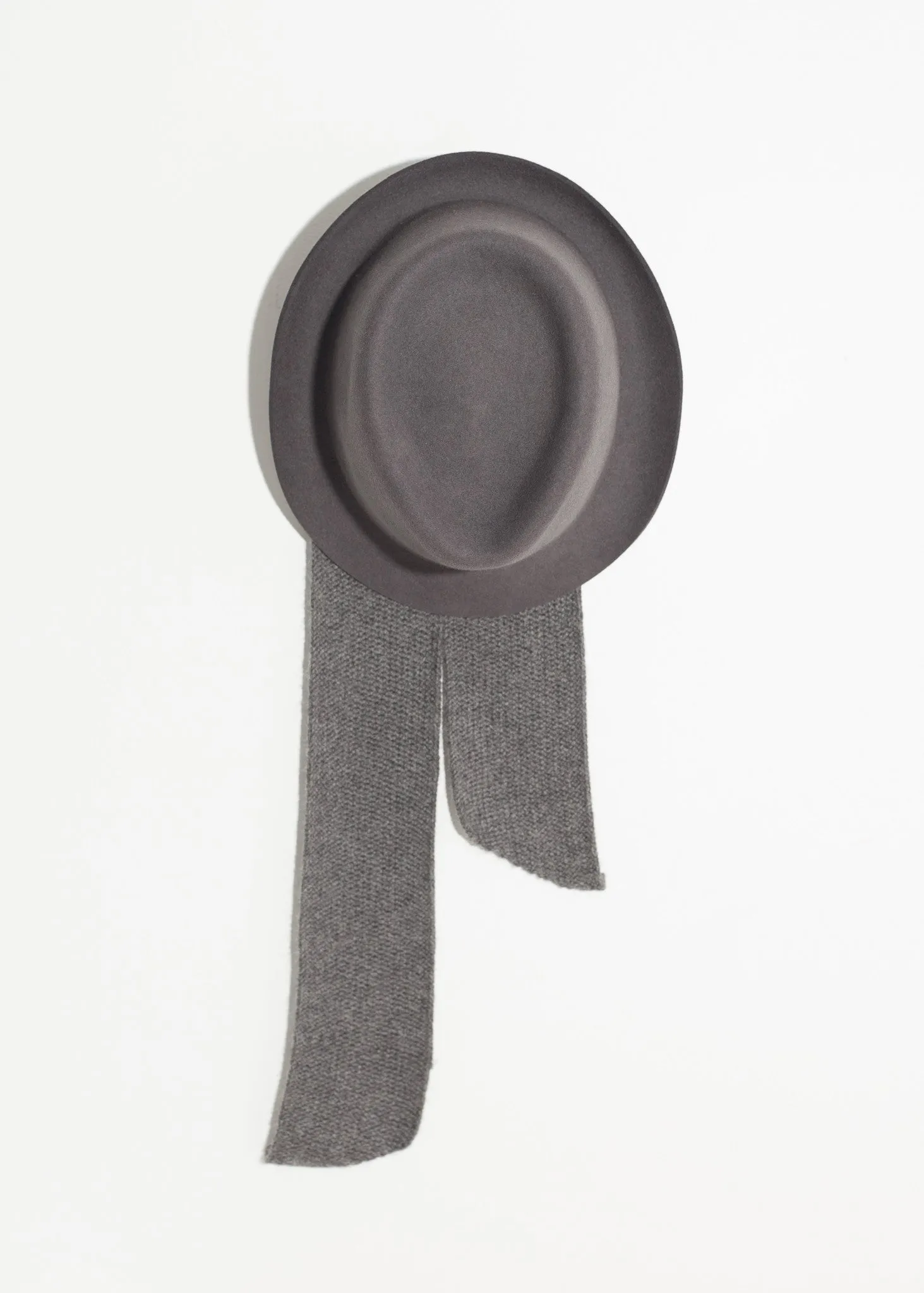 Kate Hat in Steel Grey - Fashionable Choice