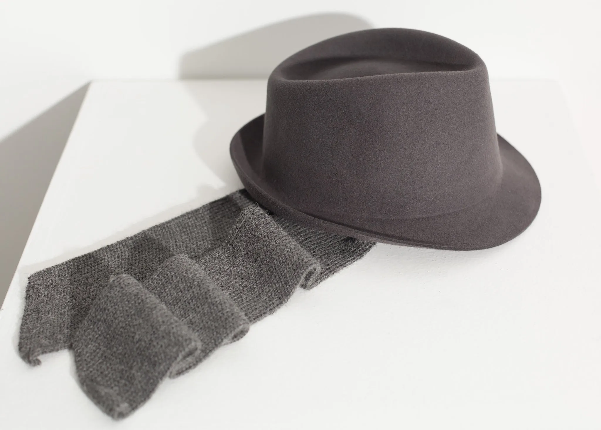 Kate Hat in Steel Grey - Fashionable Choice