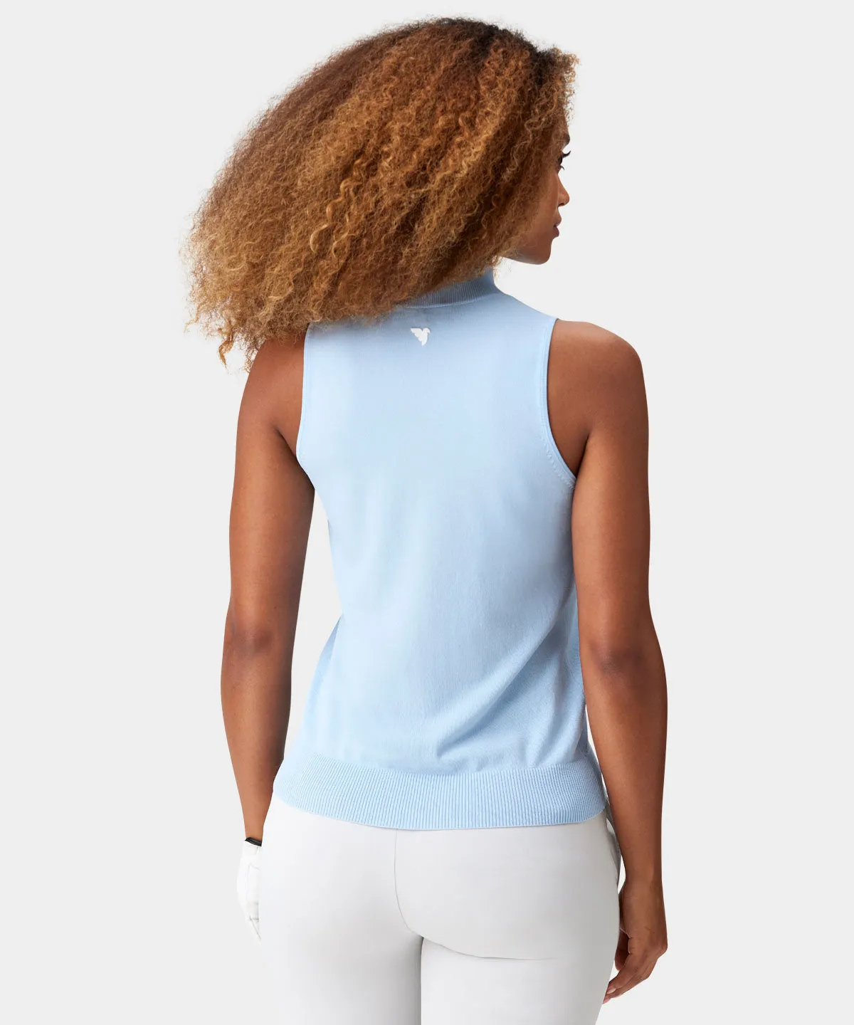 Kayla Powder Blue Air Sleeveless Top