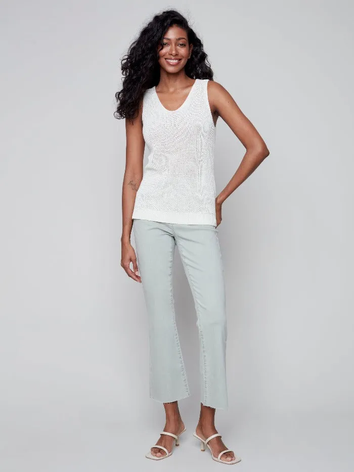 Knit V-Neck Tank