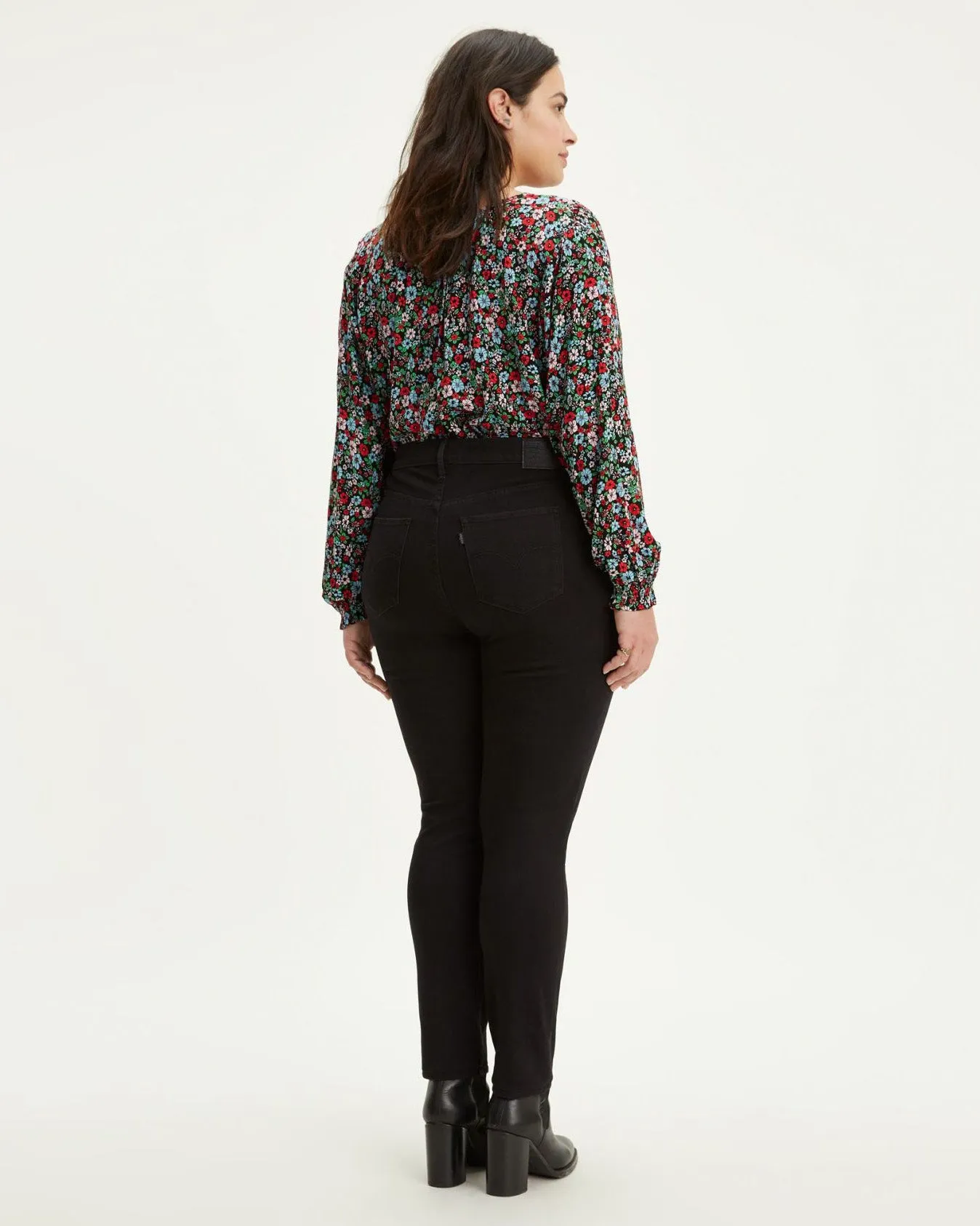 Levi's® Womens Plus 721 High Rise Skinny Jeans - Long Shot