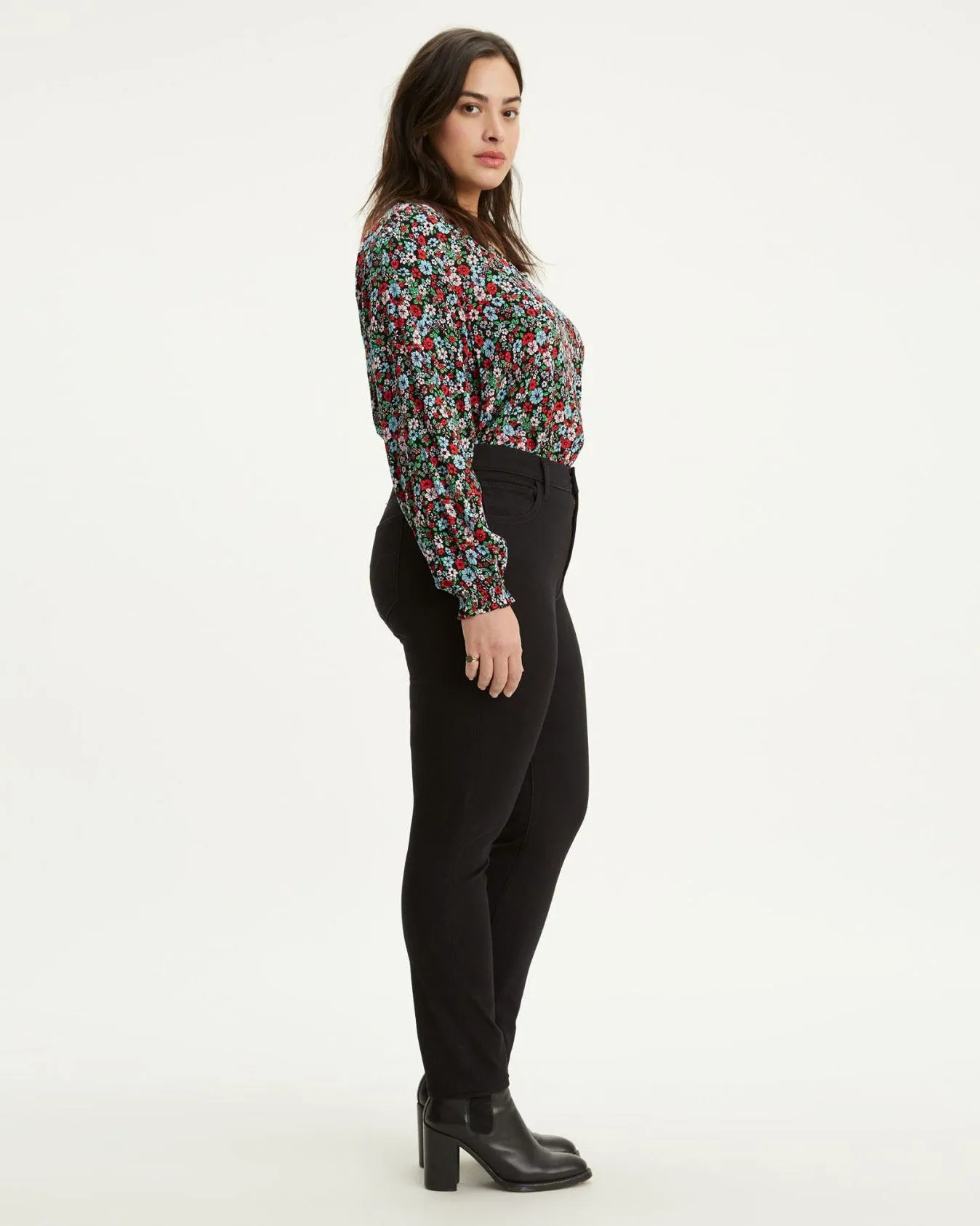 Levi's® Womens Plus 721 High Rise Skinny Jeans - Long Shot
