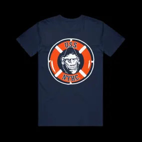 Life Preserver Navy T-Shirt