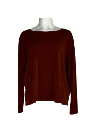 Long sleeve single layer top
