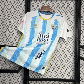 Malaga 2024-25 home football shirt