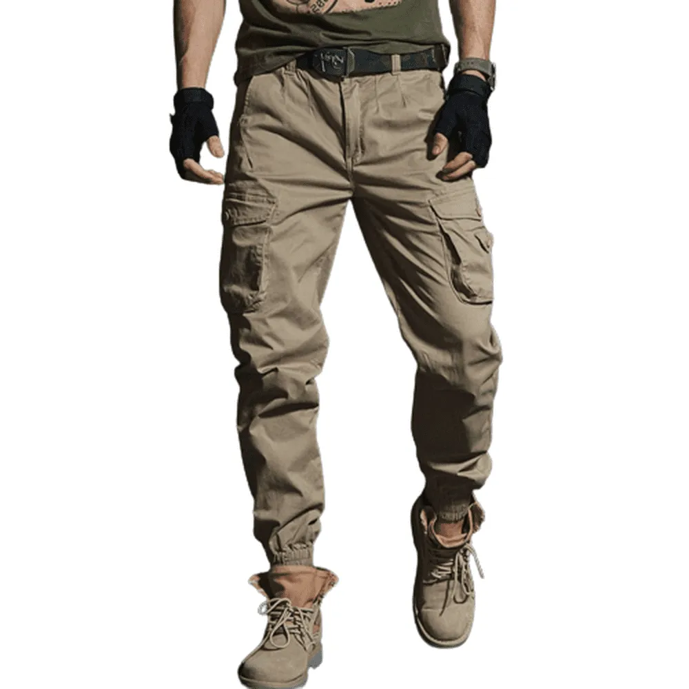 Men Casual Military Tactical Joggers Camouflage Cargo Pants