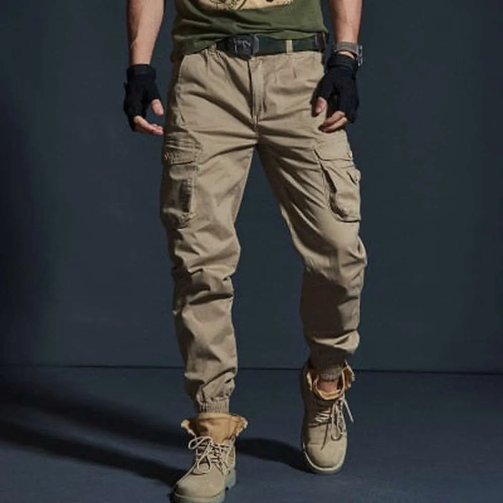 Men Casual Military Tactical Joggers Camouflage Cargo Pants