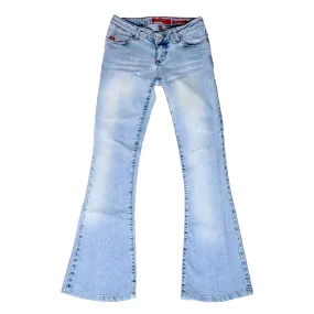 Miss Sixty Low Rise Flare Jeans (XS)