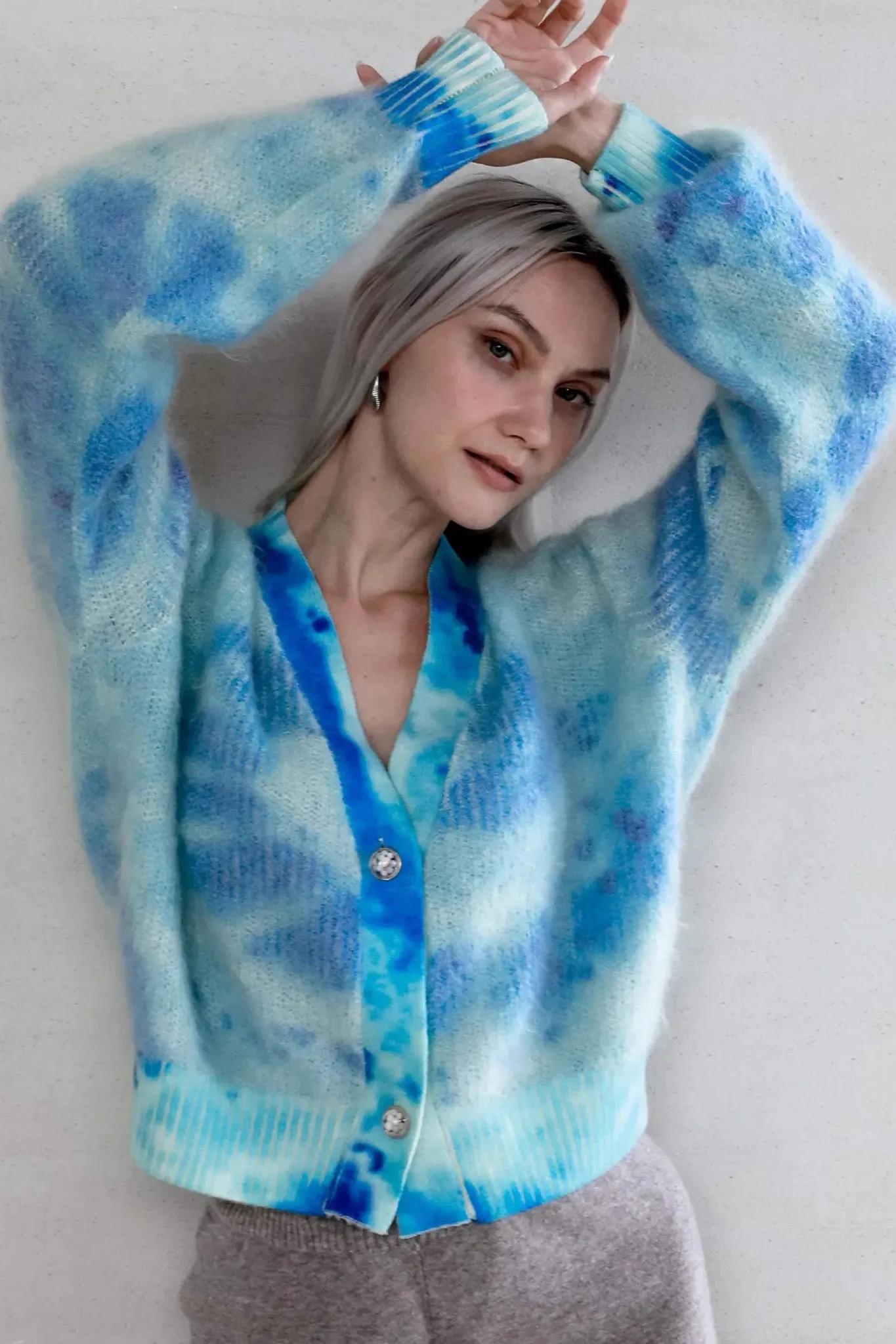 Mohair Blend Cardigan