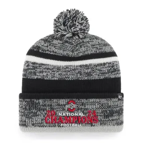 Ohio State Buckeyes 47 Brand National Champions Knit Hat