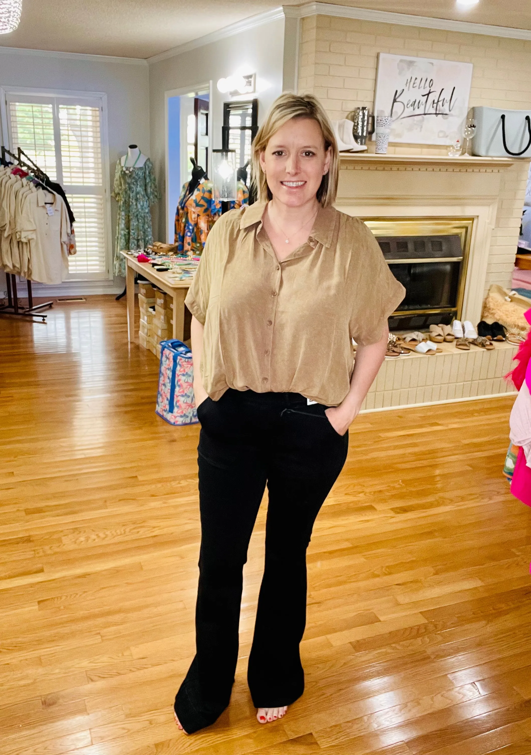 Pull on Trouser Flare