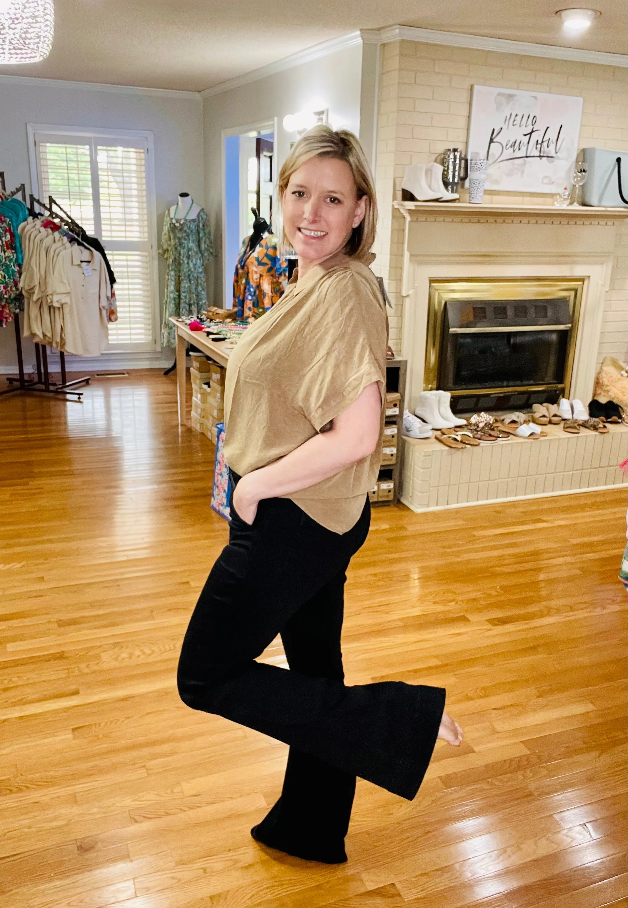 Pull on Trouser Flare