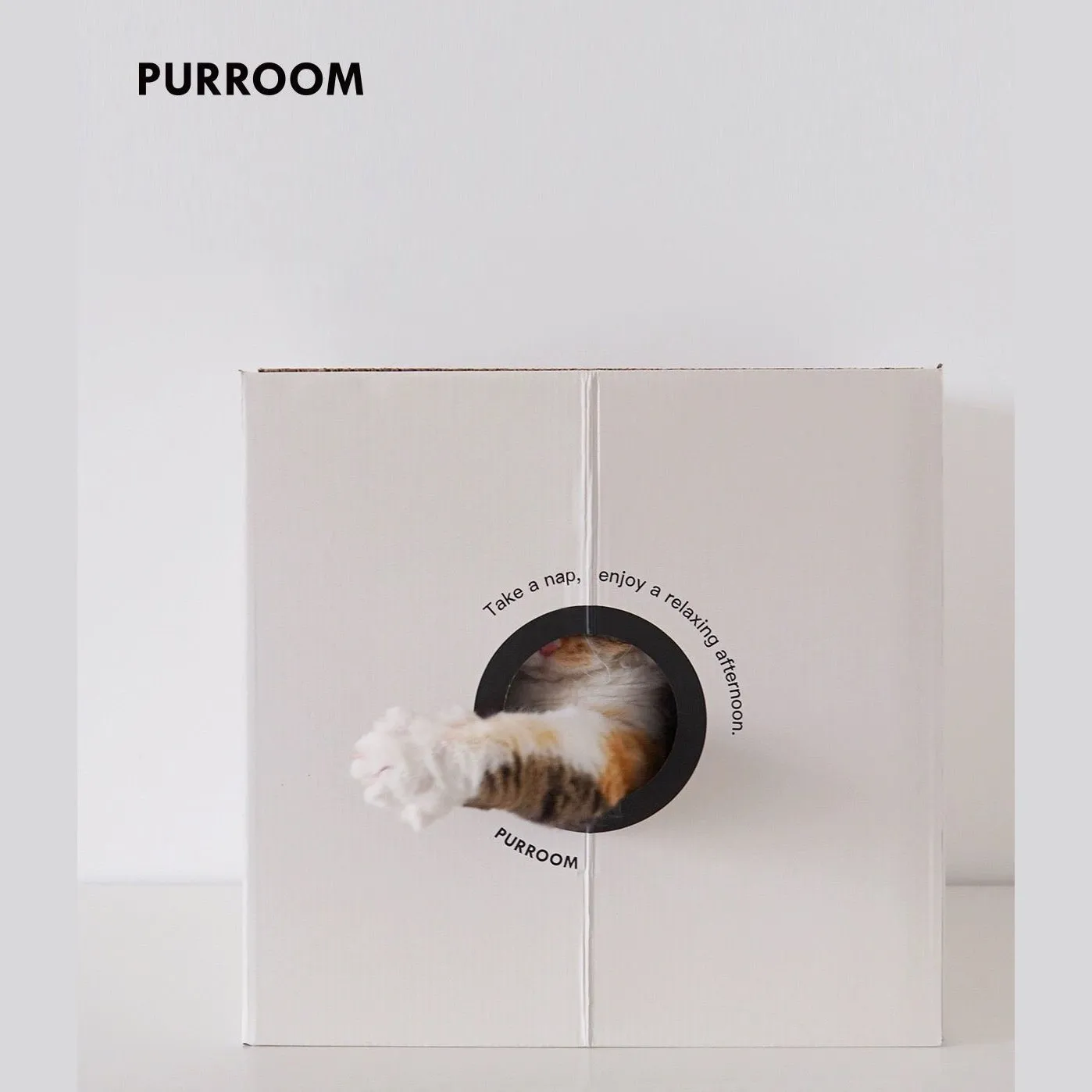 PURROOM Double Layer Scratcher Box