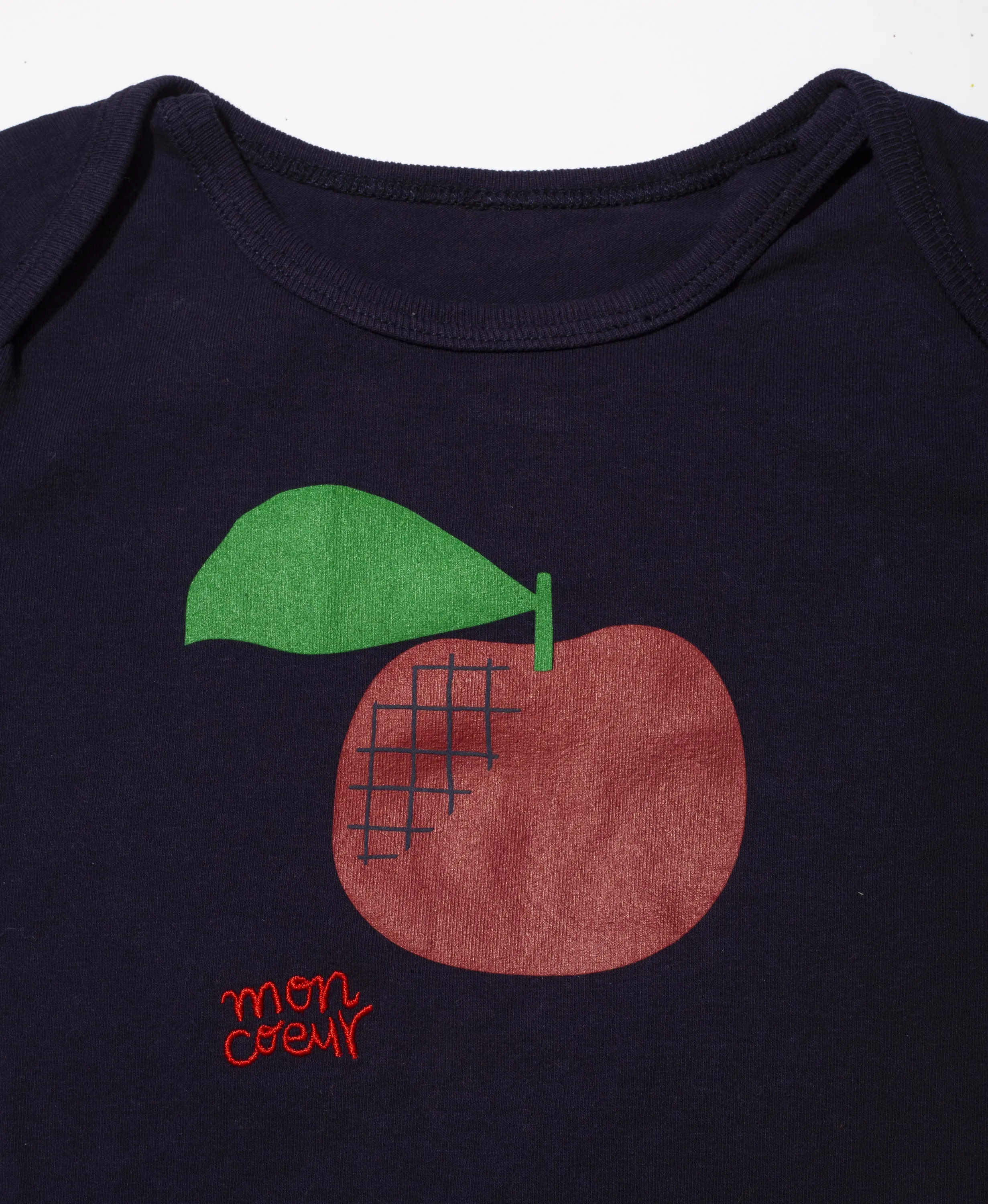 Recycled Cotton Apple Bodysuit