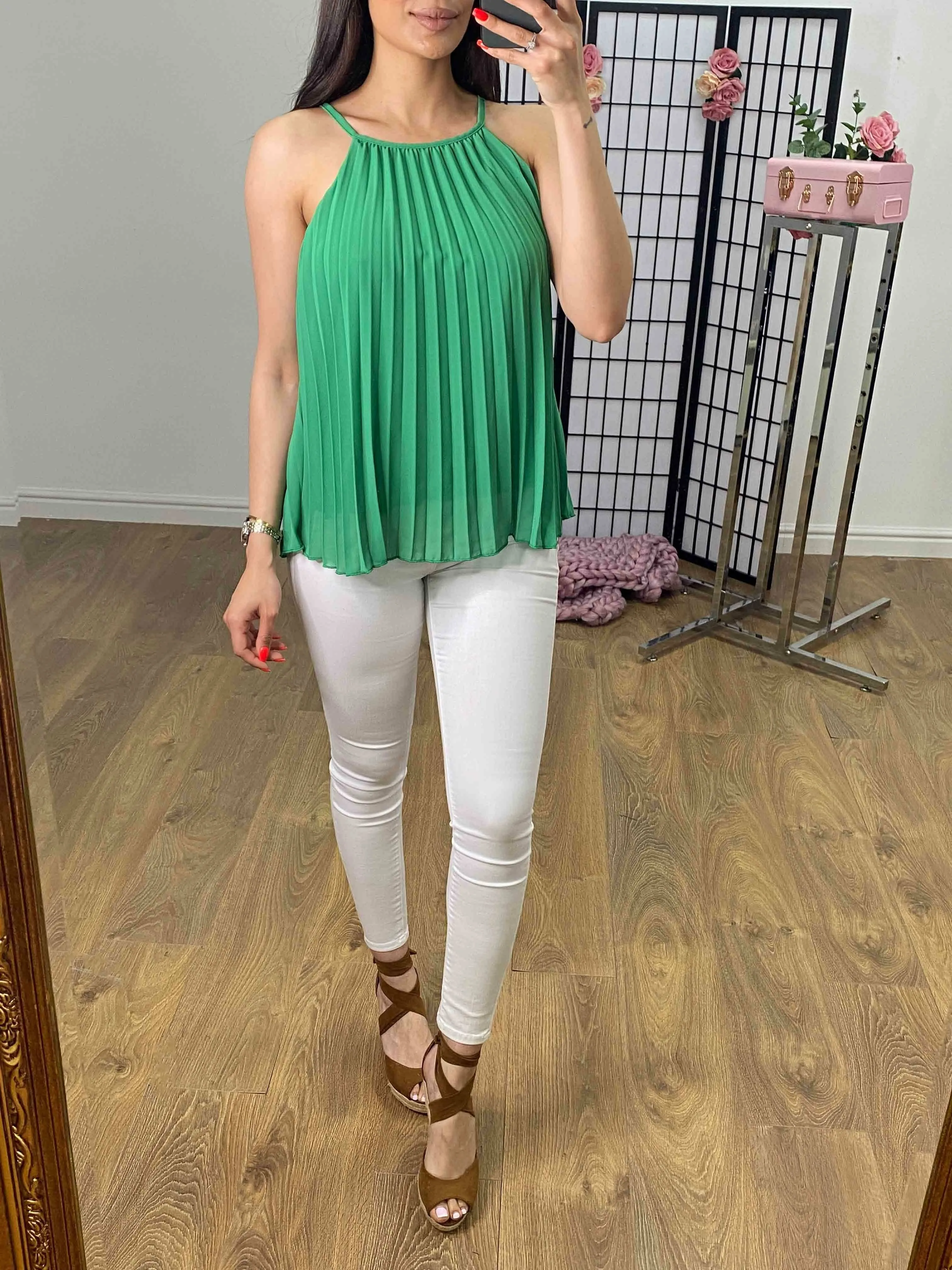 Ritella Pleated Double Layer Swing Top