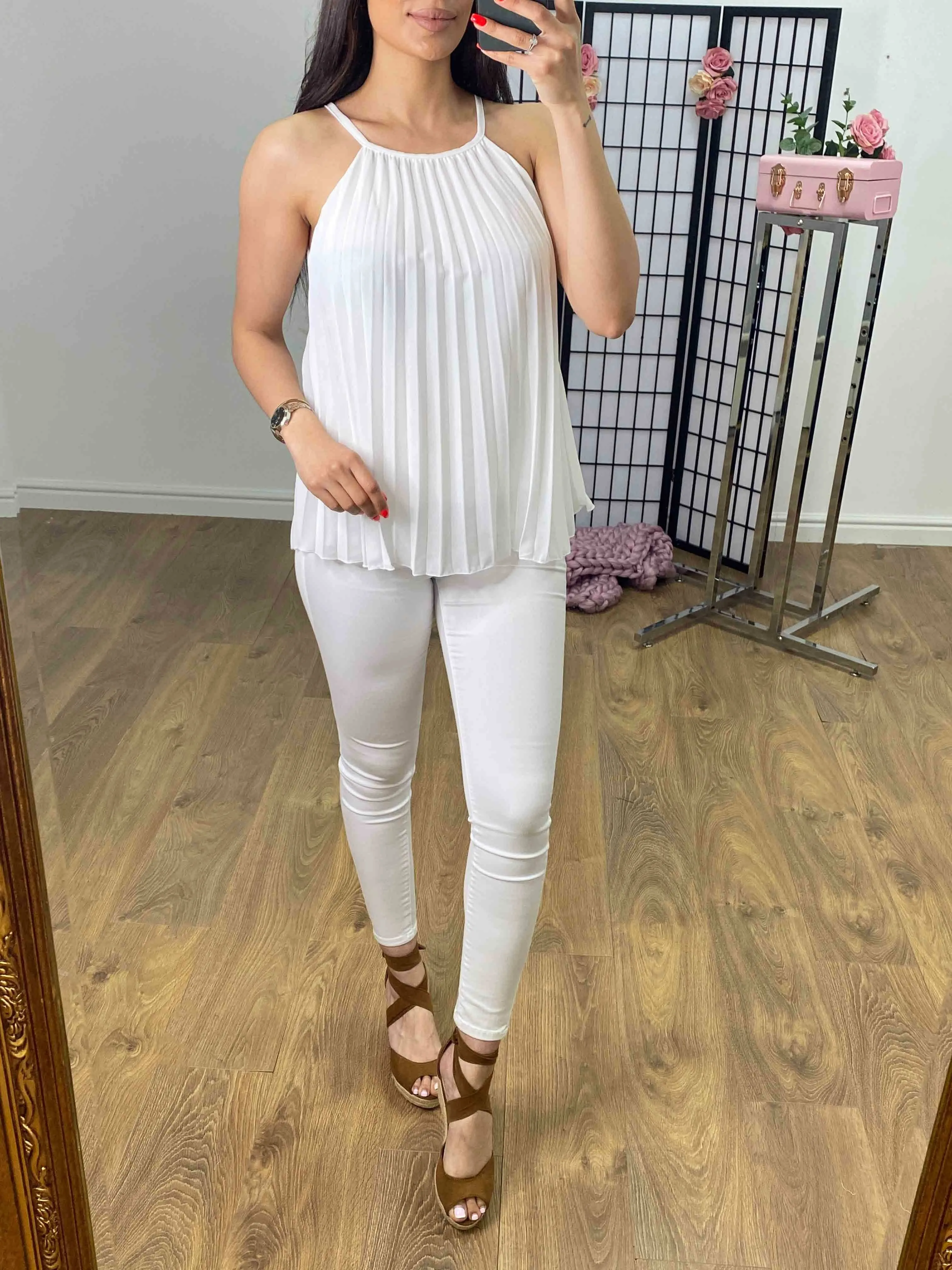 Ritella Pleated Double Layer Swing Top