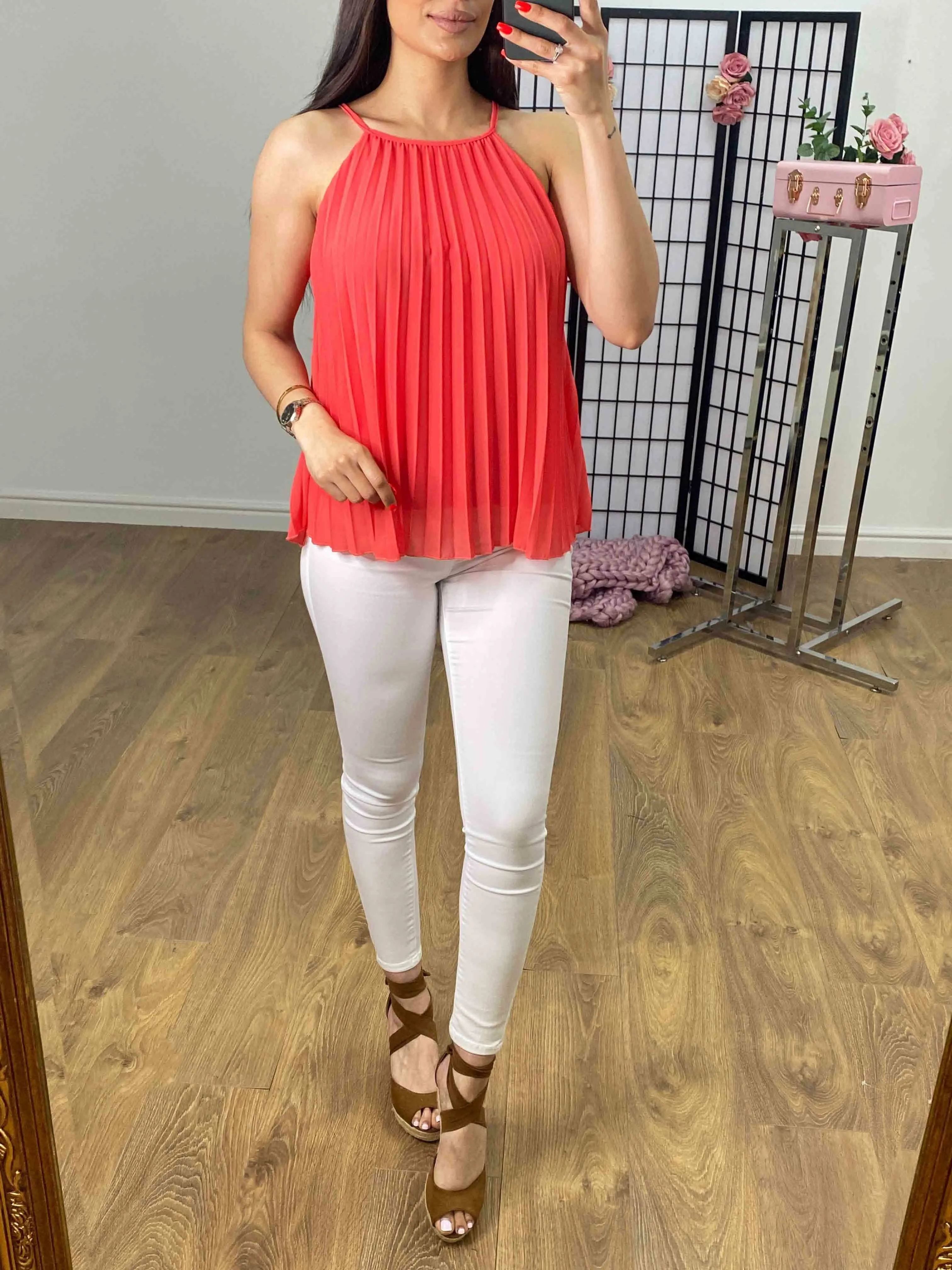 Ritella Pleated Double Layer Swing Top