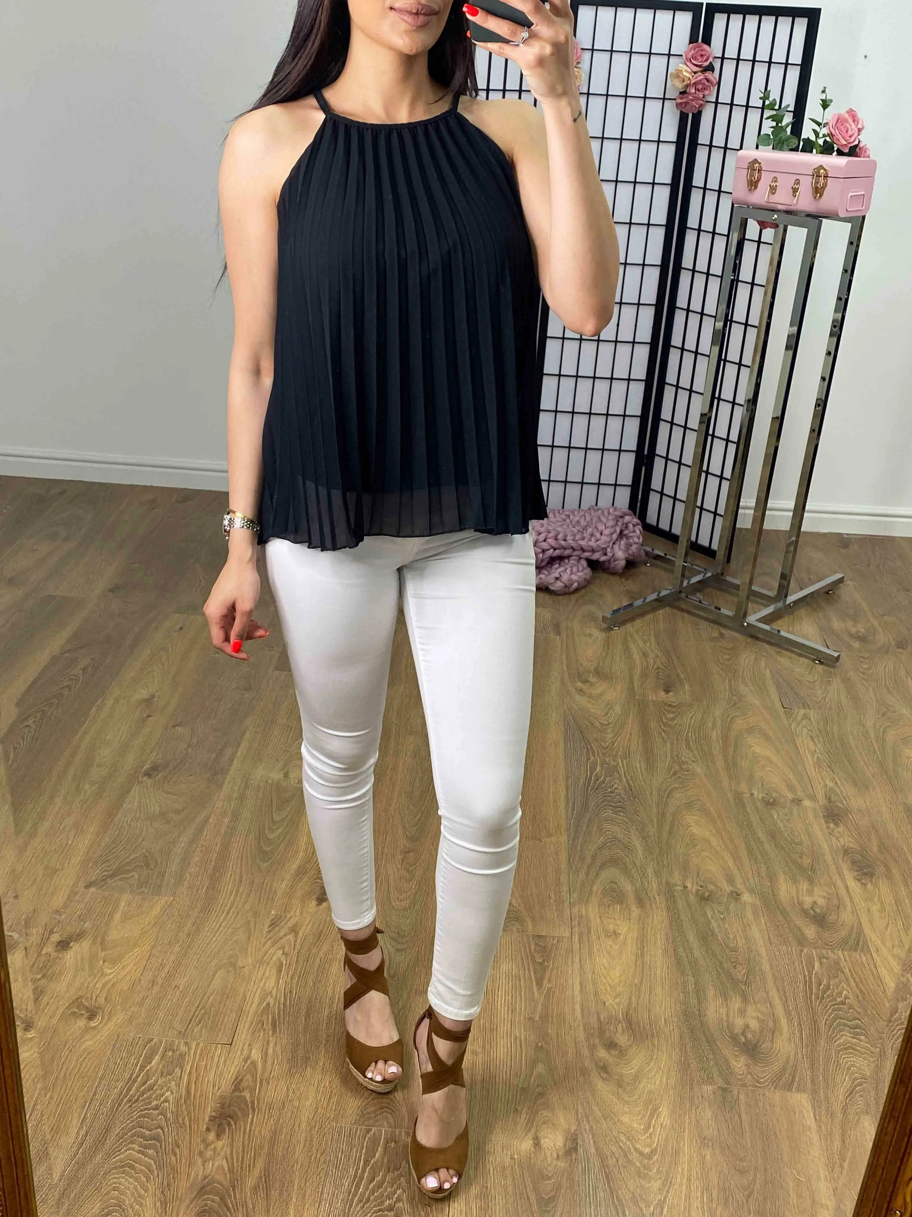 Ritella Pleated Double Layer Swing Top