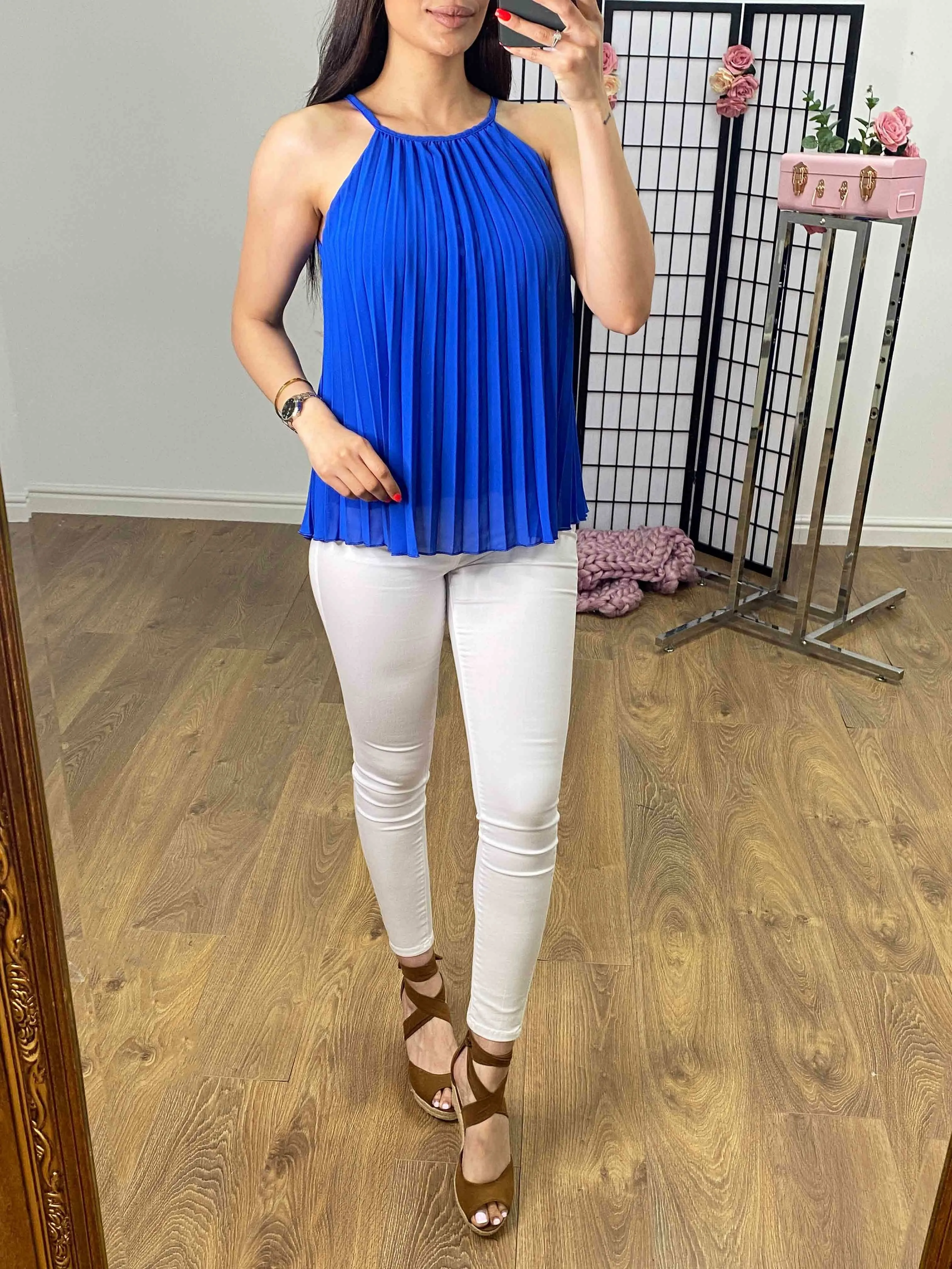 Ritella Pleated Double Layer Swing Top