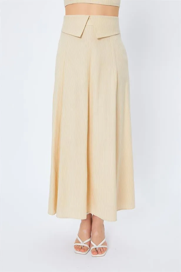 RYN Pocket Long Skirt - BEIGE - Ankeny